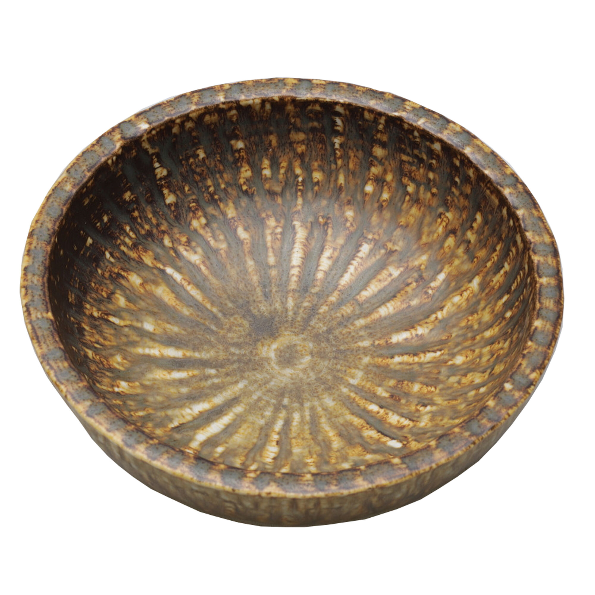 Ceramic bowl gunnar nylund. stoneware, rörstrand, 1950s.