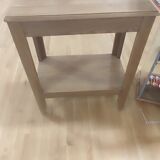 Art Deco style serving table in pickled oak