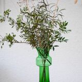 Large green Tang-Li vase by Morales Schildt for Kosta