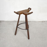 Set of 3 Marbella stools, Spain, 1950s