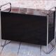 Bauhaus cabinet in chrome steel by R. Slezák, Czech, 1930s