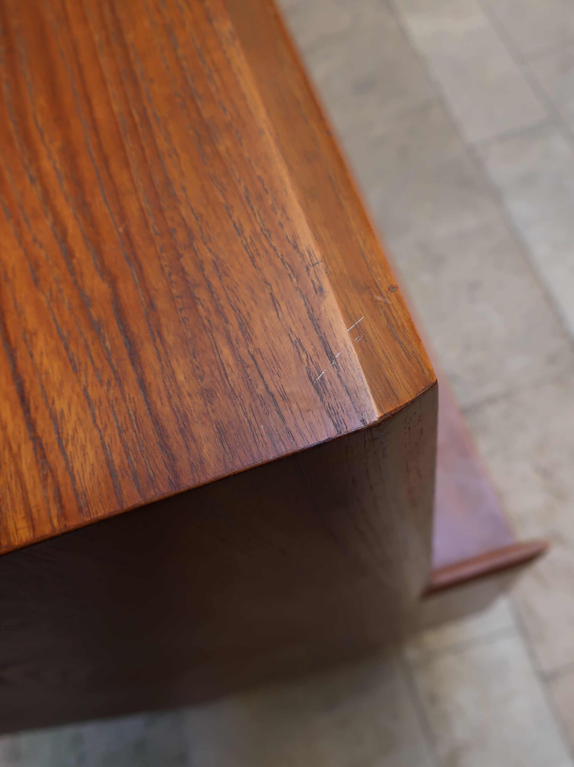 High sideboard of the 60s in teak