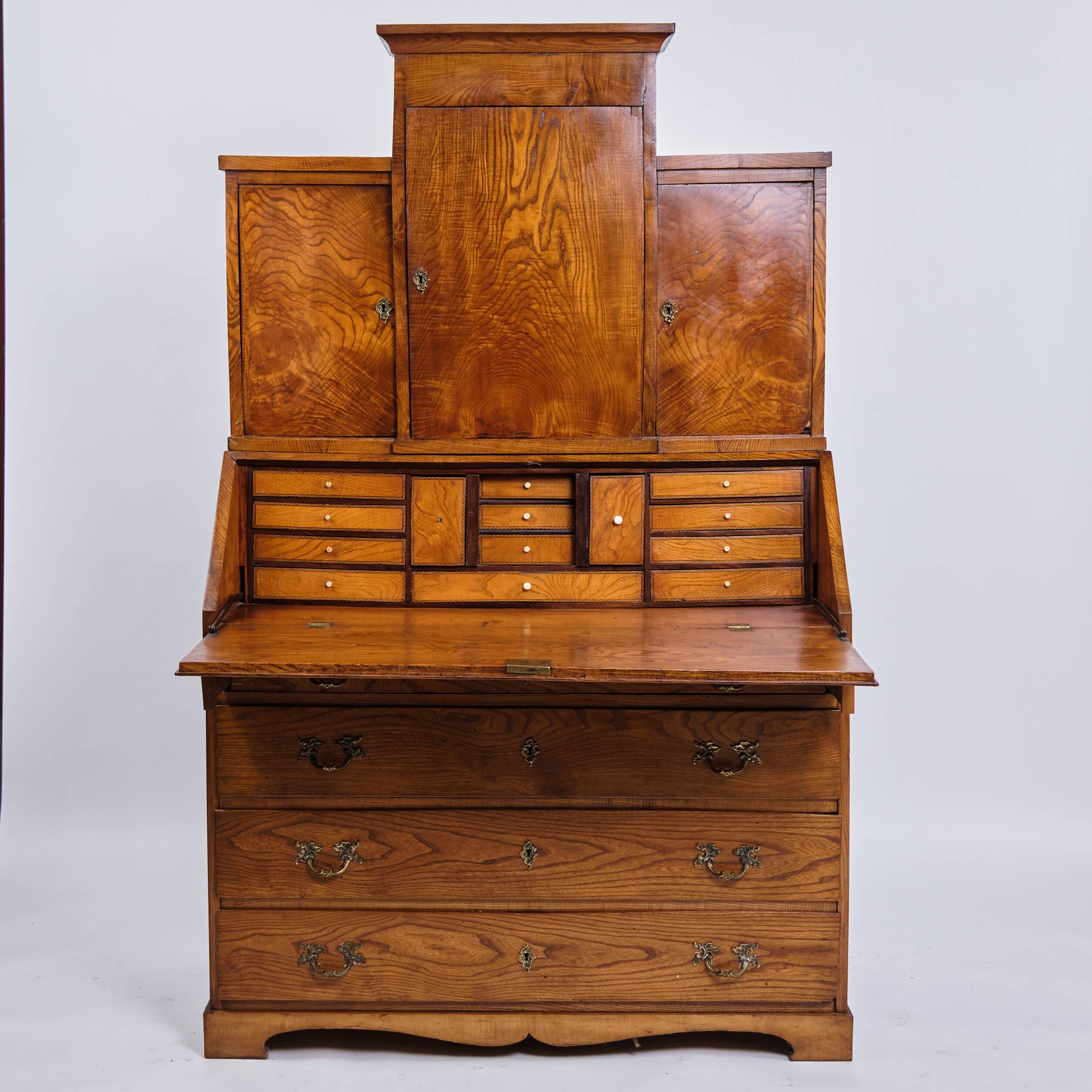 Chatol - Oak & Brass - Louis Seize style - Circa 1840