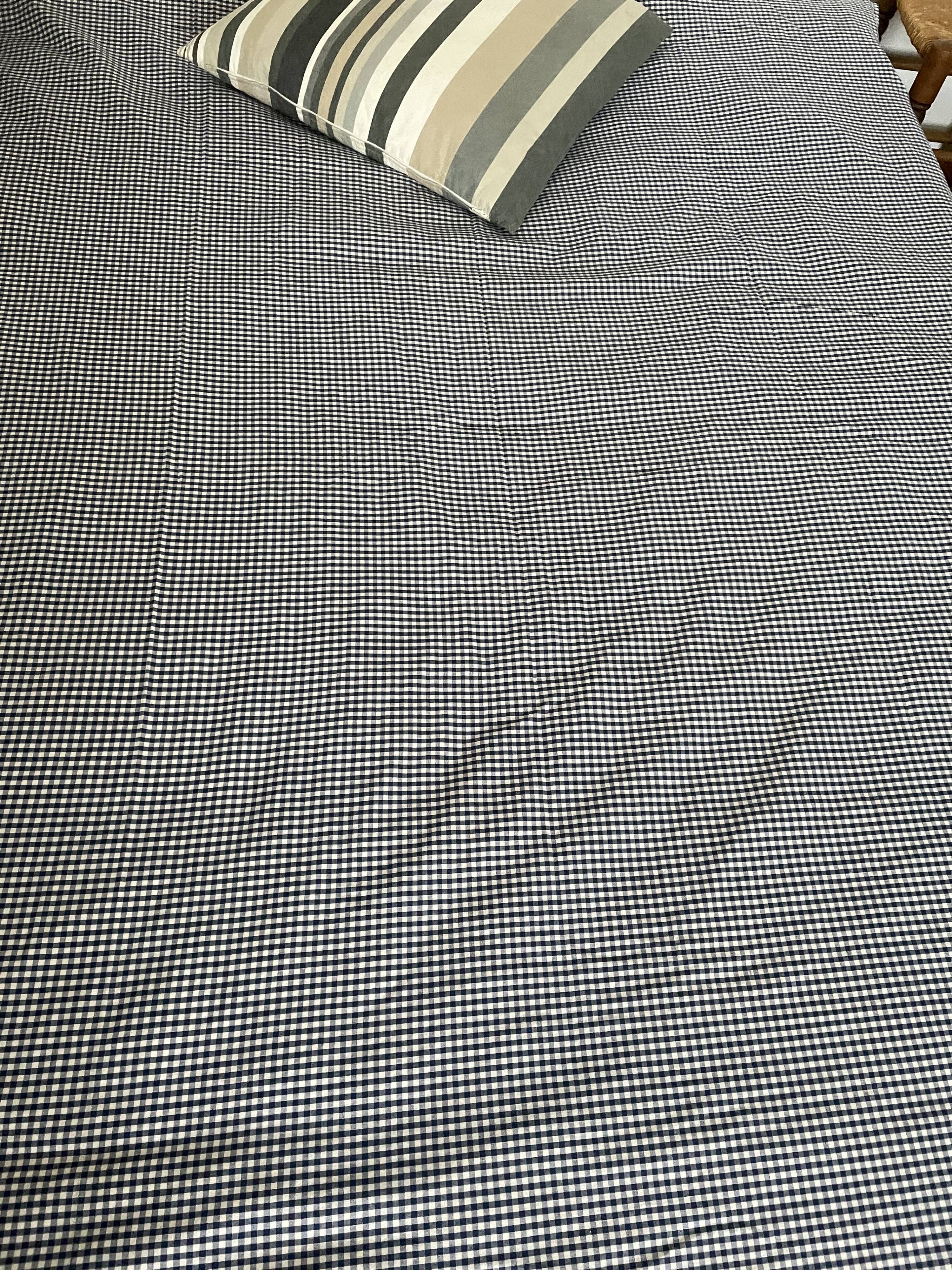 Vichy duvet cover
