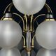 Modern Orb Pendant by Orion, Austria, 1980s