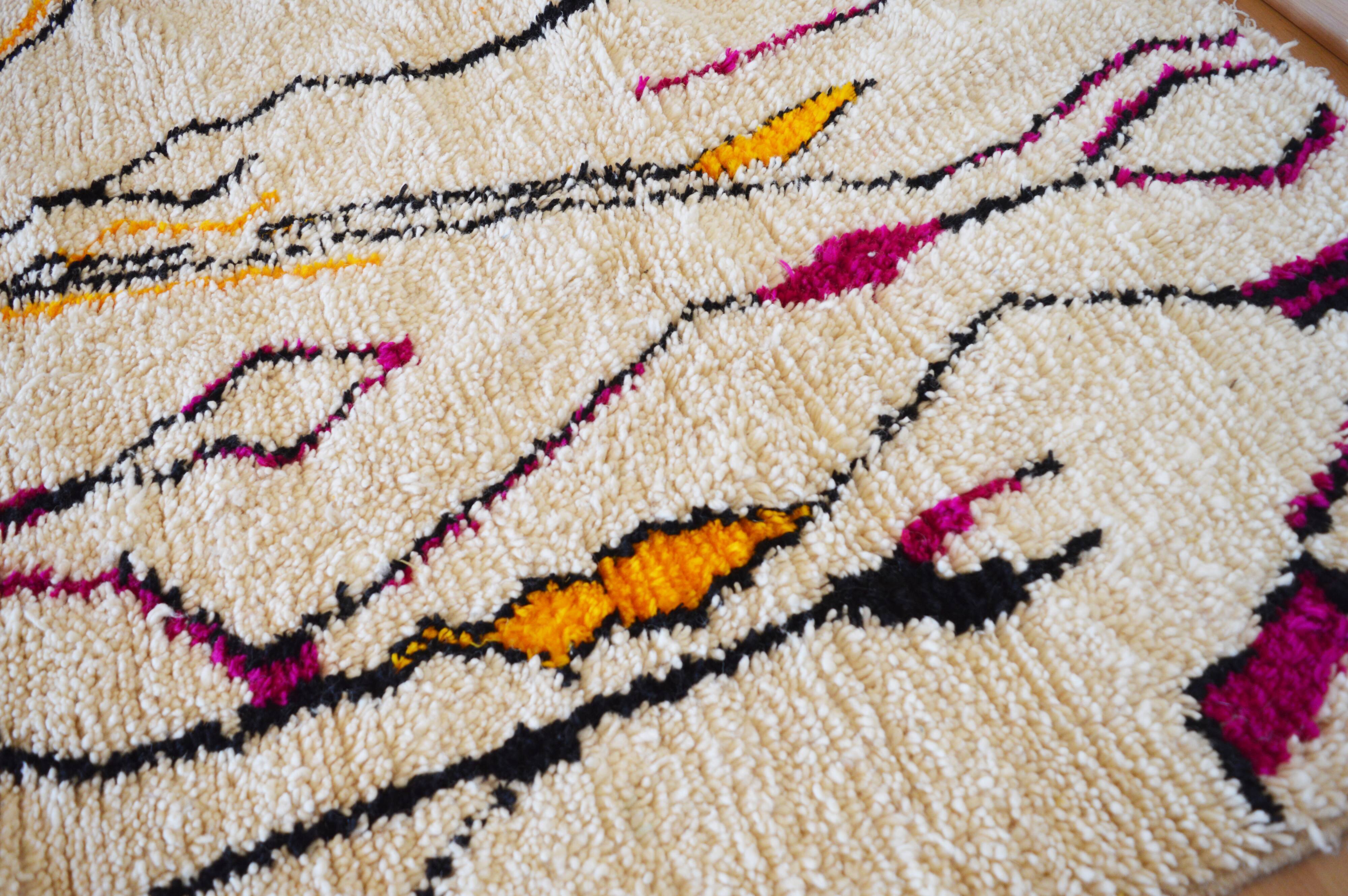 Moroccan berber carpet 245x145cm