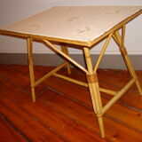 Rattan coffee table