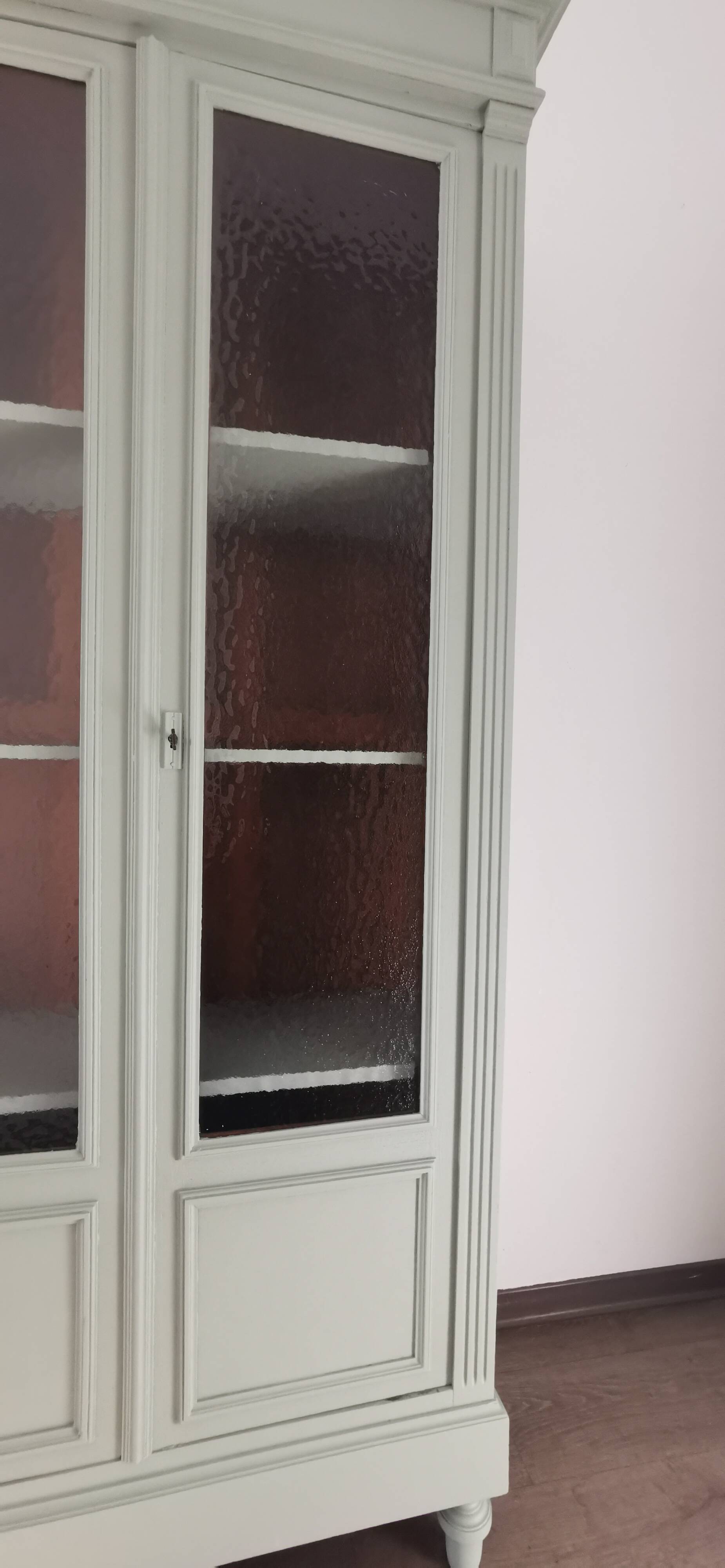 Parisian glass cabinet