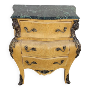 Commode galbée style - loupe