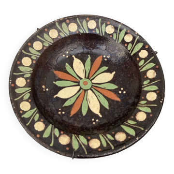 Hand painted wall plate