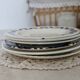 6 vintage earthenware and blue and white porcelain dessert plates - Roxanna lot