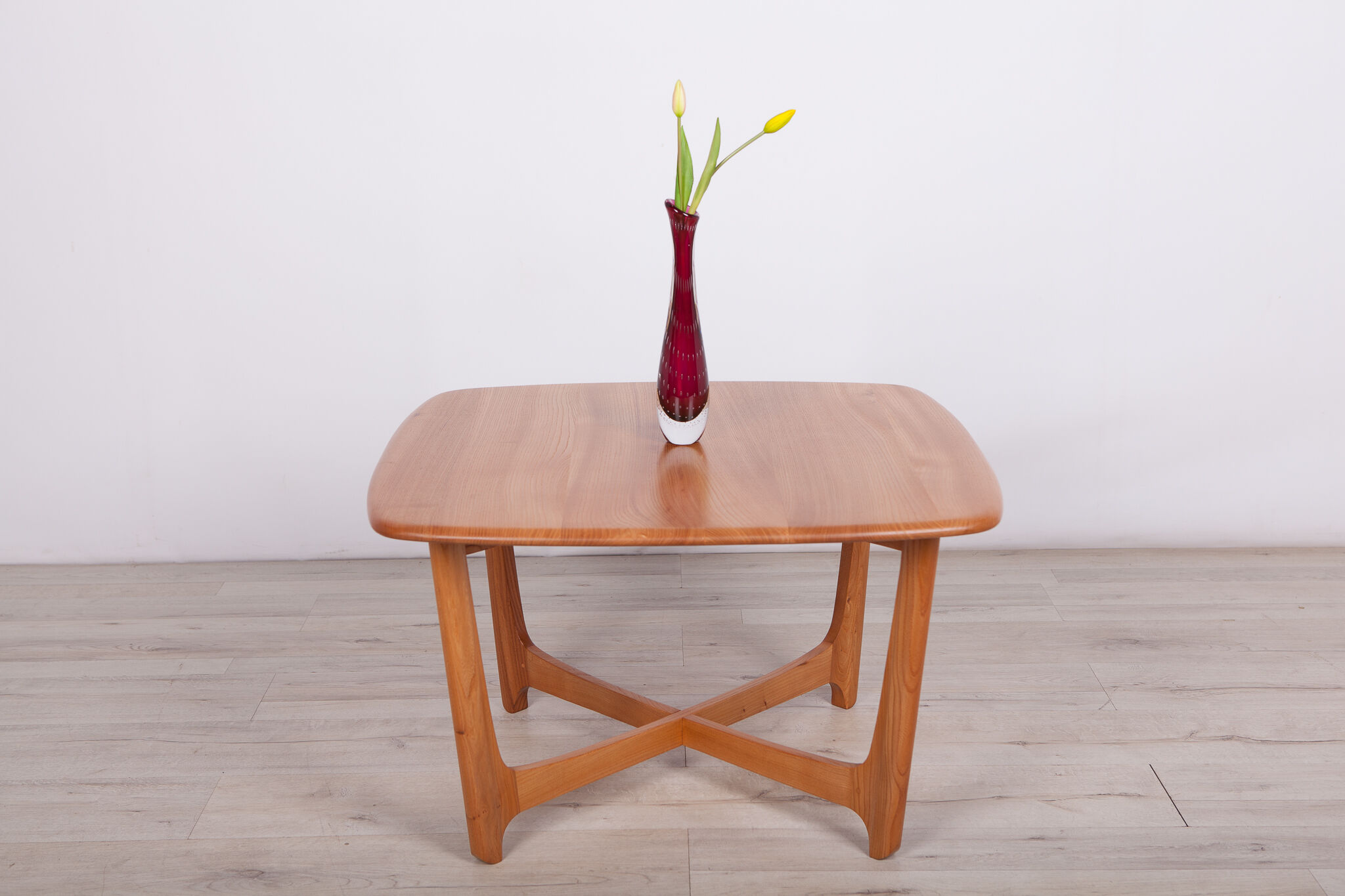 Mid-Century Danish Elm Coffee Table, 1960s