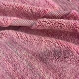 Tapis rose fait main traditionnelle 250cmx150cm