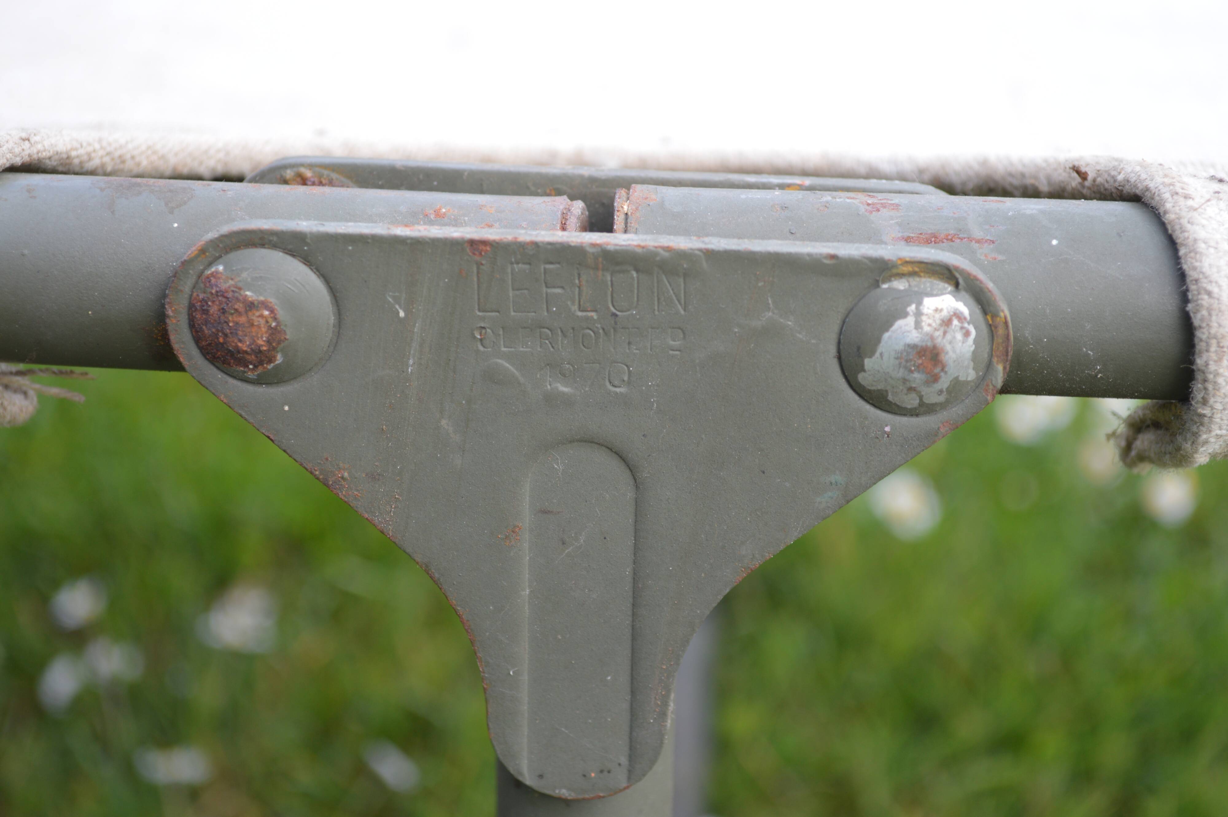 Military camp bed 1970