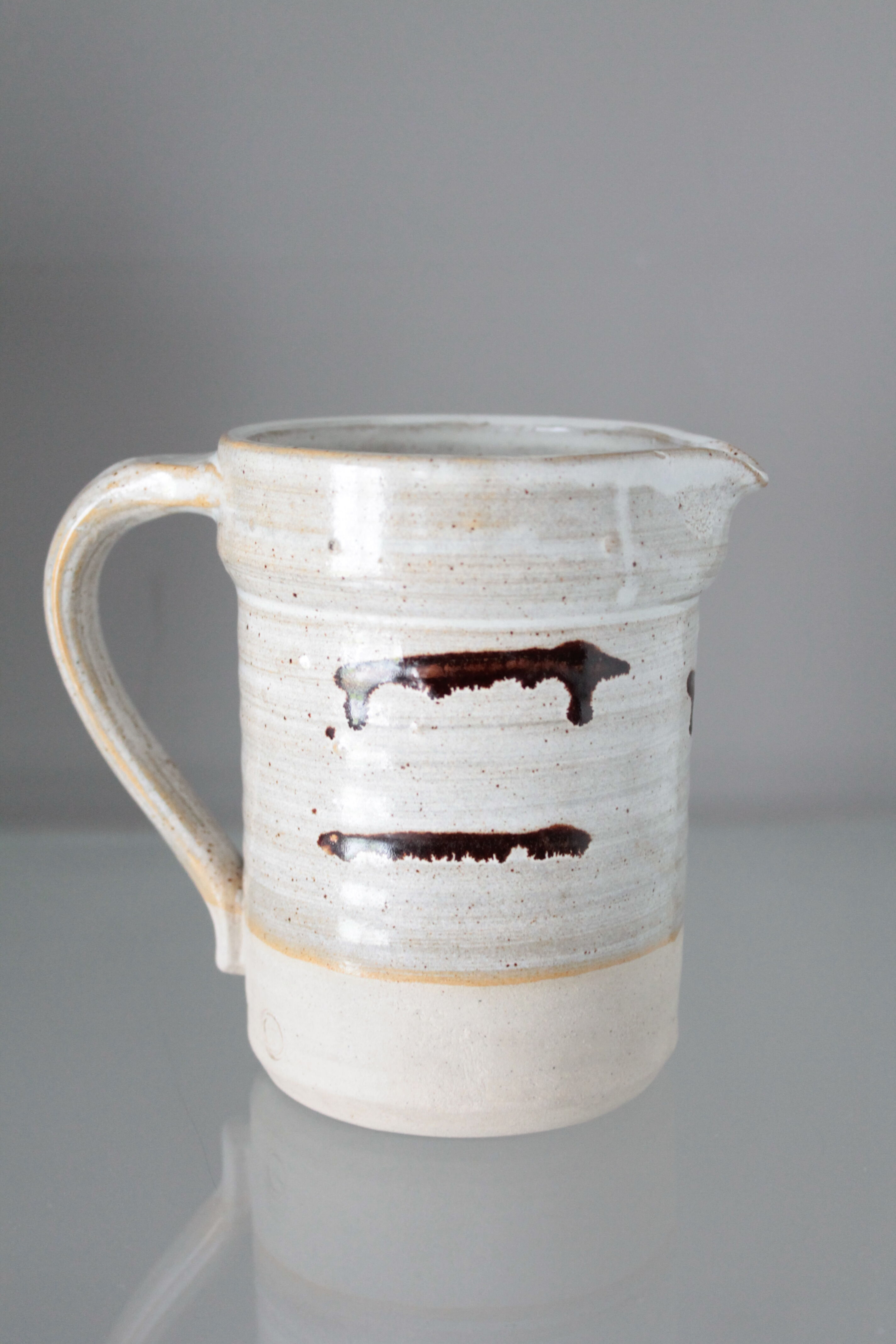 Poterie vintage carafe fait main