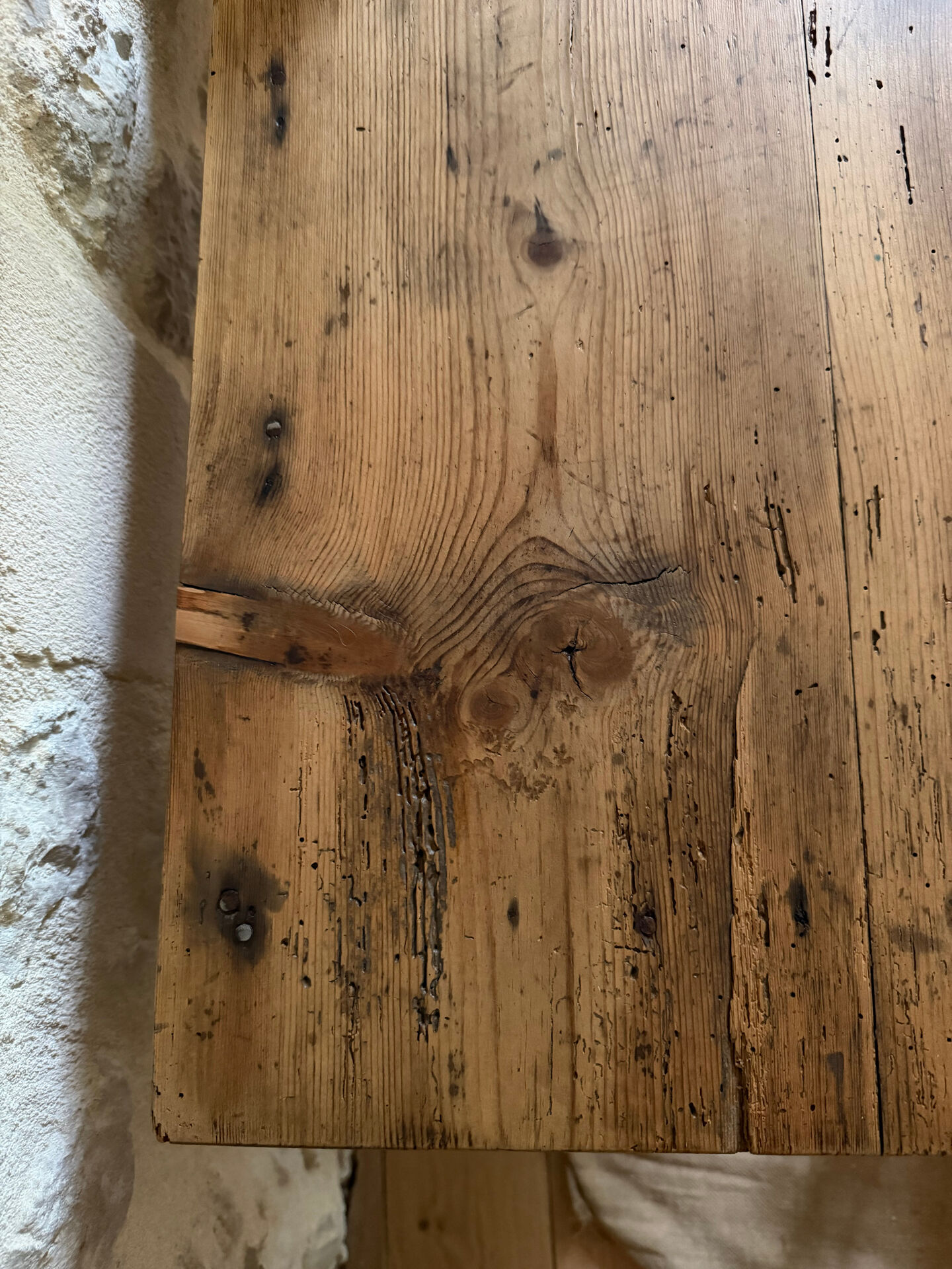 Renovated farmhouse coffee table