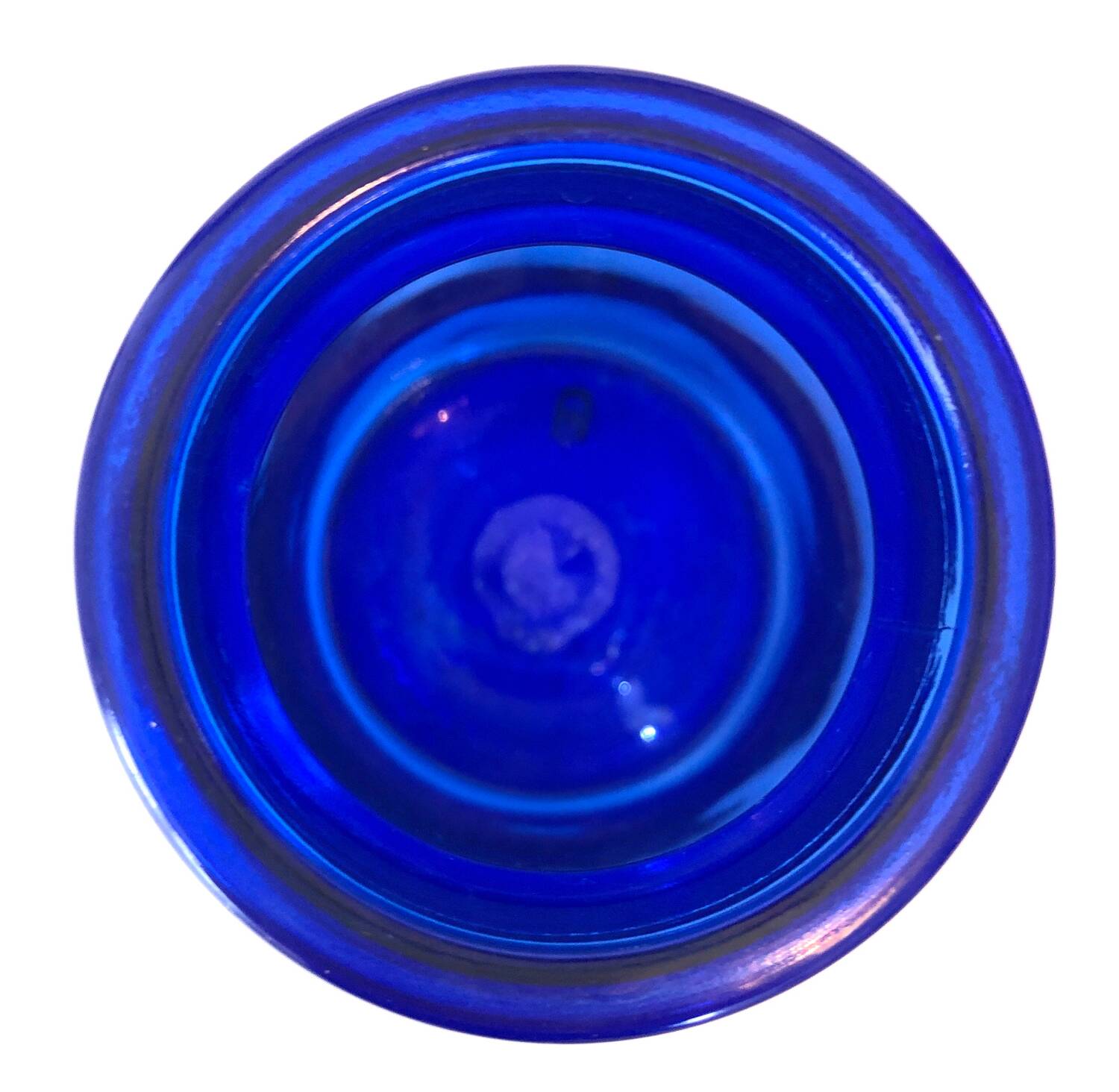 Blue Glass Vase