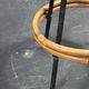 Midcentury Dutch rattan bamboo bar stools by Rohe Noordwolde, 1950s