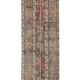 Vintage Turkish hallway rug 52x712 cm