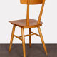 Set of four wooden chairs edited by Ton, 1960