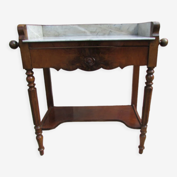 Louis Philippe period dressing table, walnut