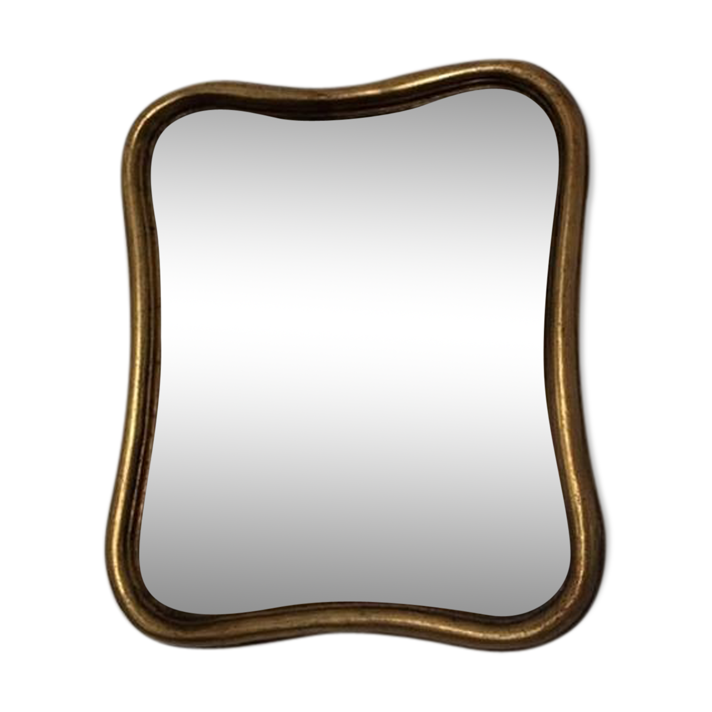 Mirror to the frame gilded to the original form 28 x 34cm