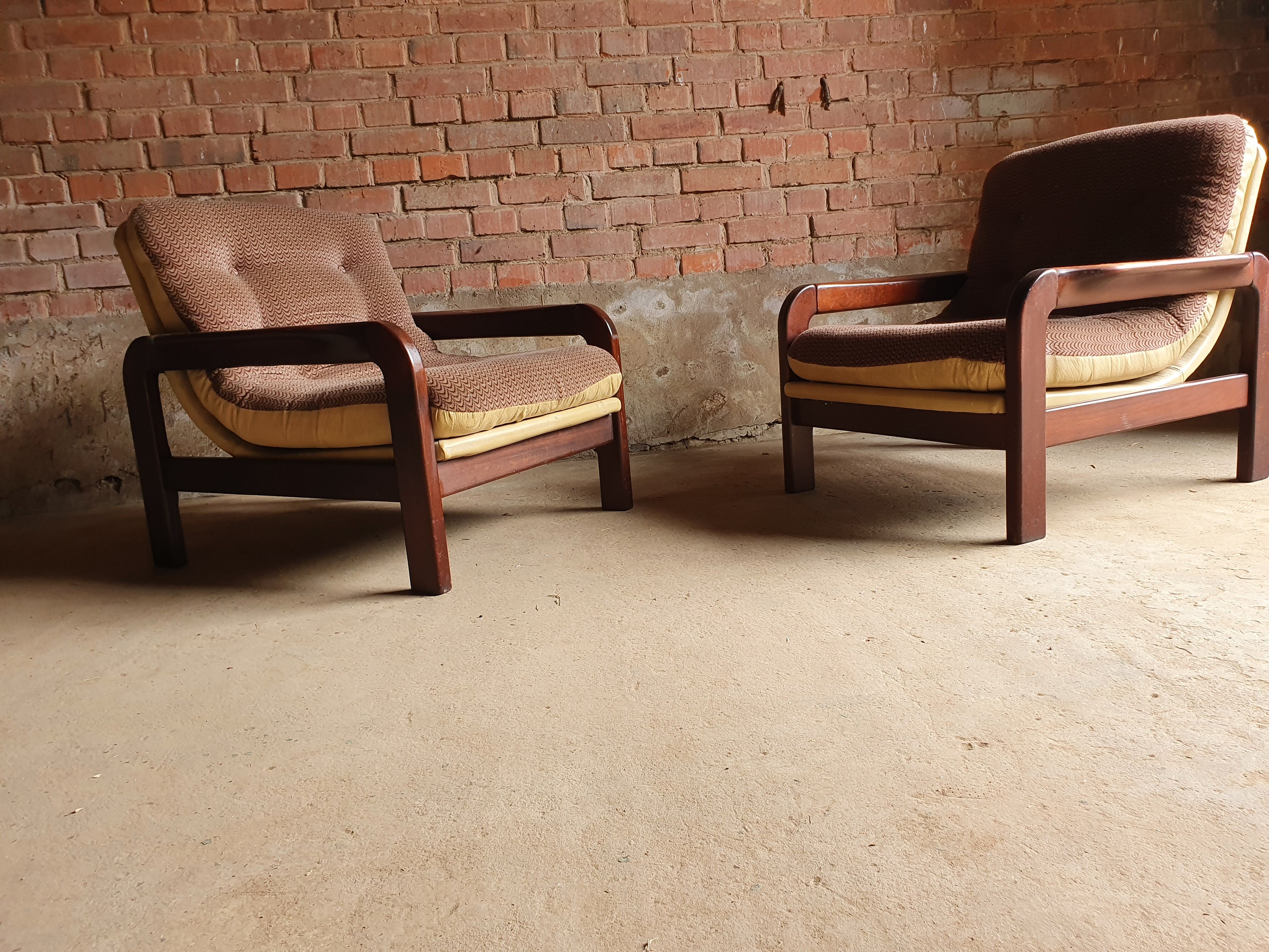 Paire de fauteuil vintage danois