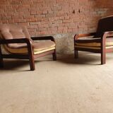Pair of Danish vintage armchairs