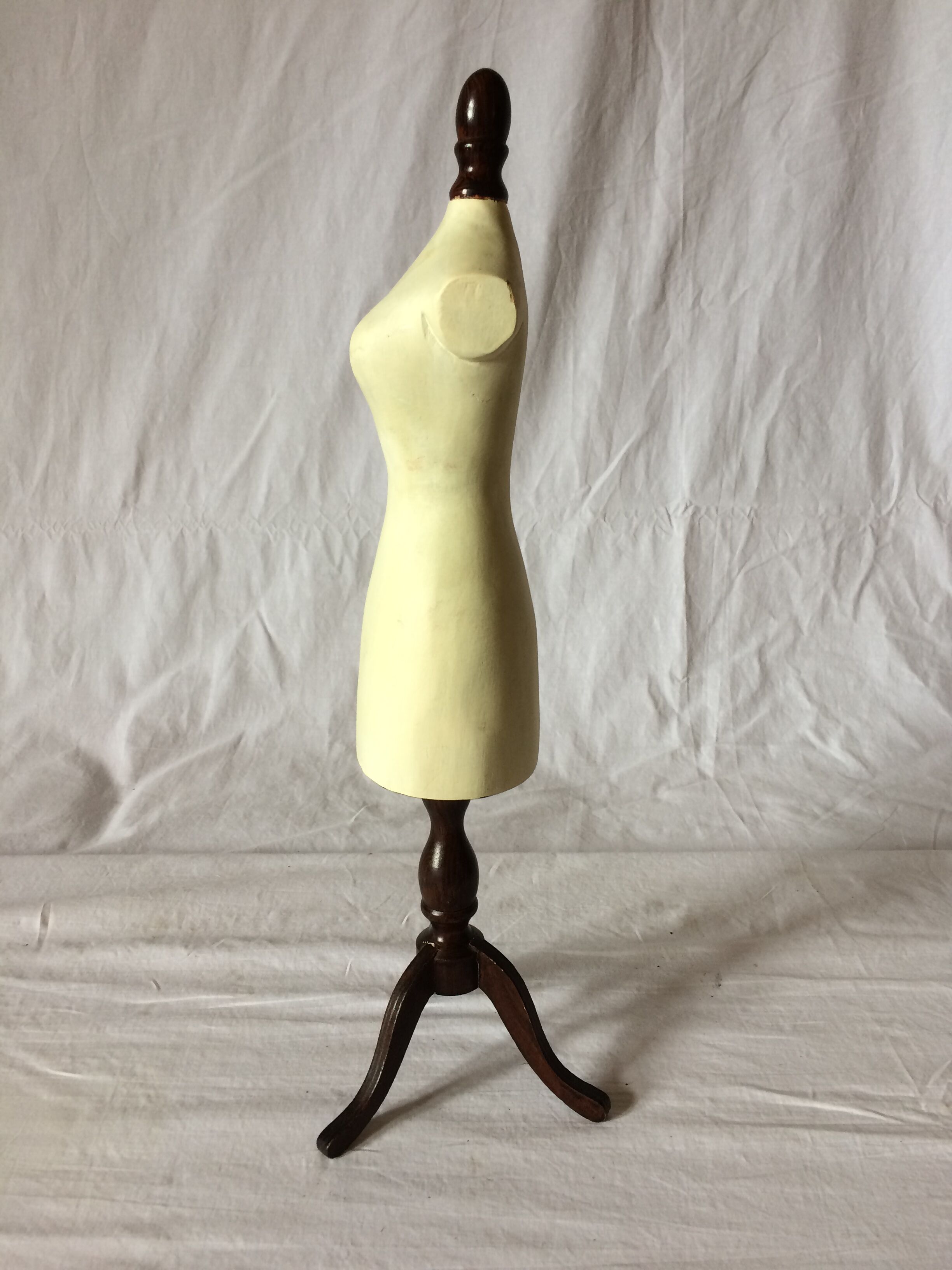 Vintage wooden doll mannequin