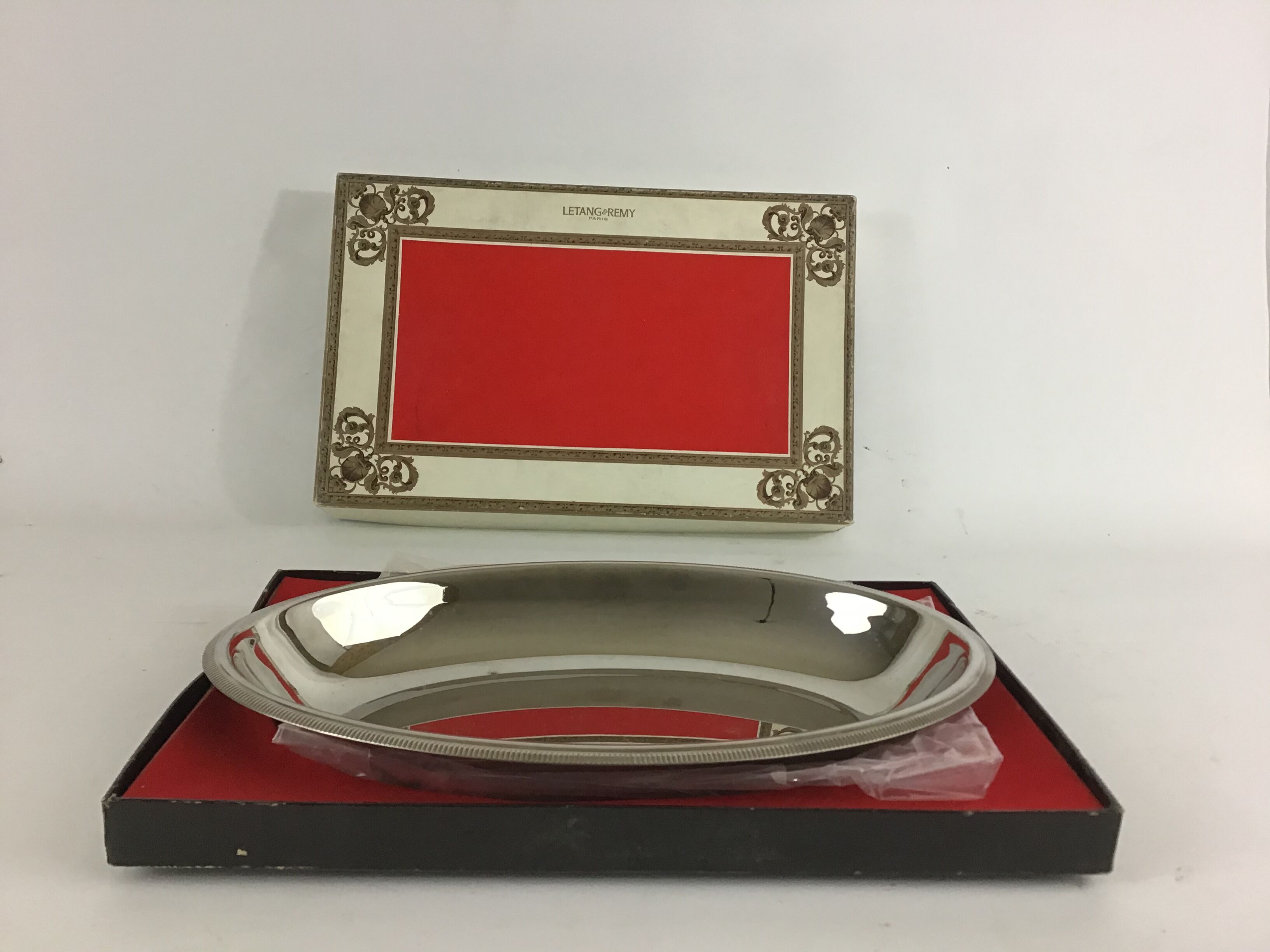 Remy Letang Stainless Oval Dish