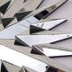 Miroir étoile à facettes multiples