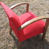 Red  armchair