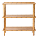 Vintage bamboo & rattan console, L91cm