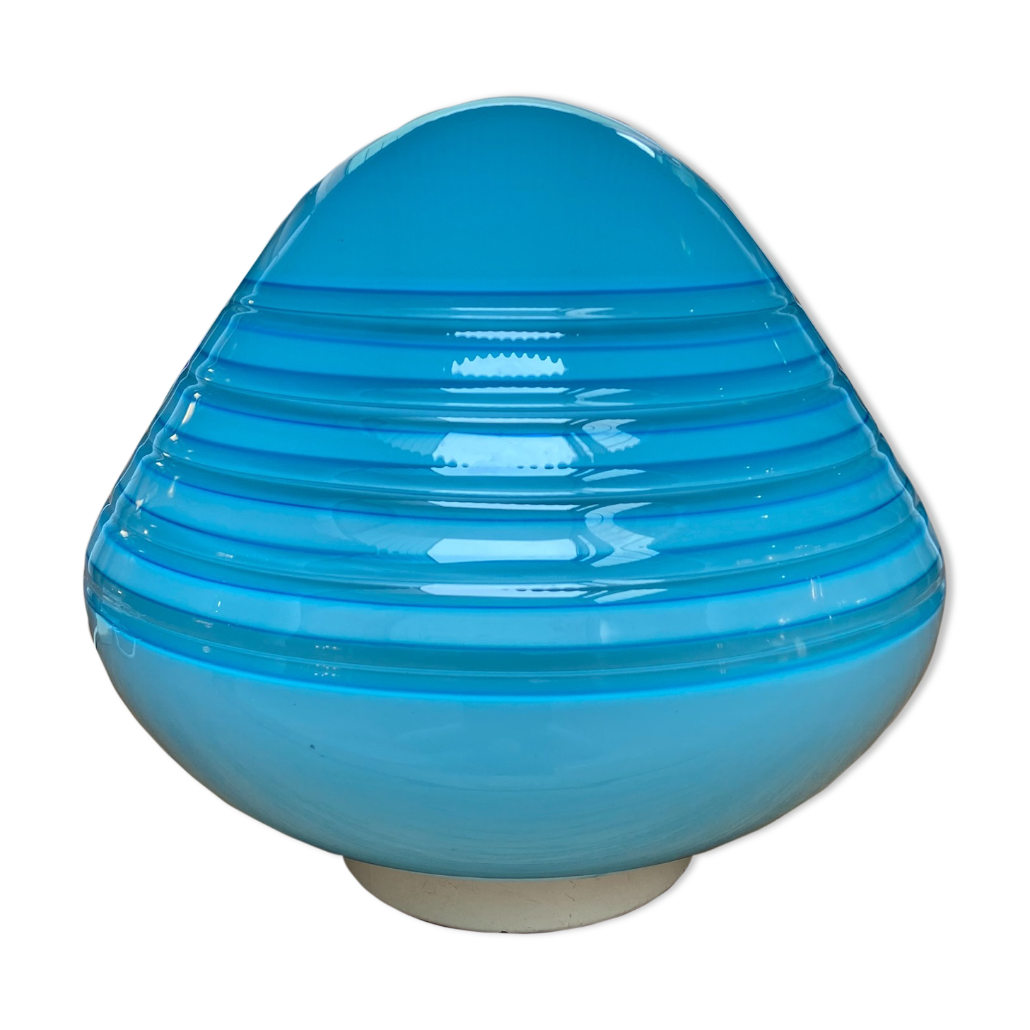 Lamp - Barbini - Blue Murano - 70s