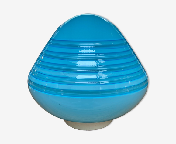 Lamp - Barbini - Blue Murano - 70s