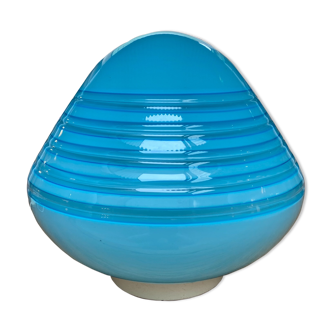 Lampe - Barbini - Murano bleu - années 70