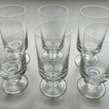 Service de verres à pied
