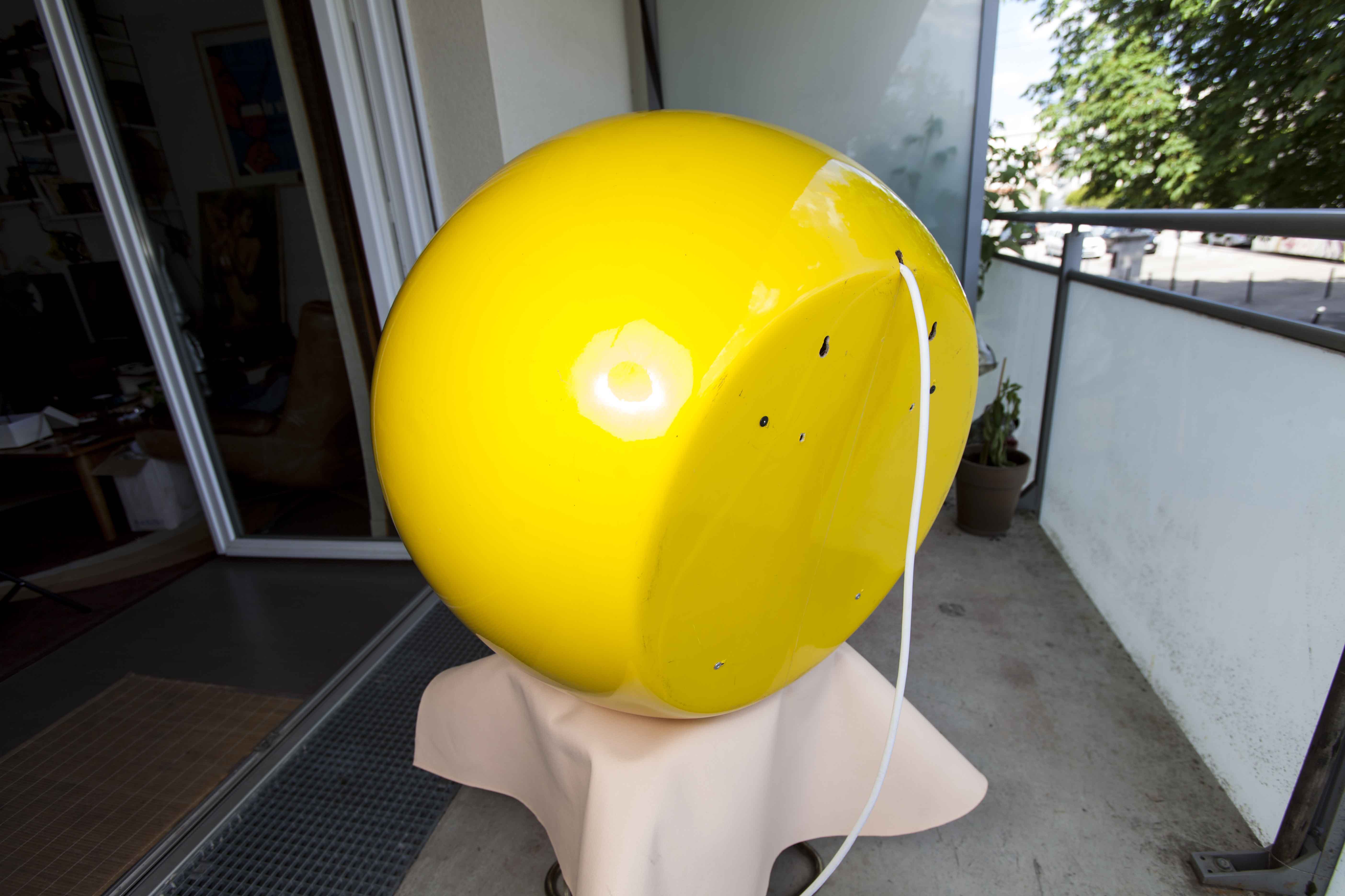 1970 fiberglass telephone booth with light