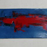 Oil on cardboard signed Massoc, 1960s