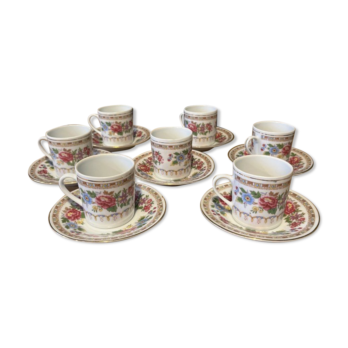 Porcelain tea or coffee set