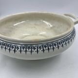 Vegetable dish, salad bowl, soup tureen, ceramic from Saint Amand.