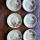 Set of 6 dessert plates Badonviller - model Simone