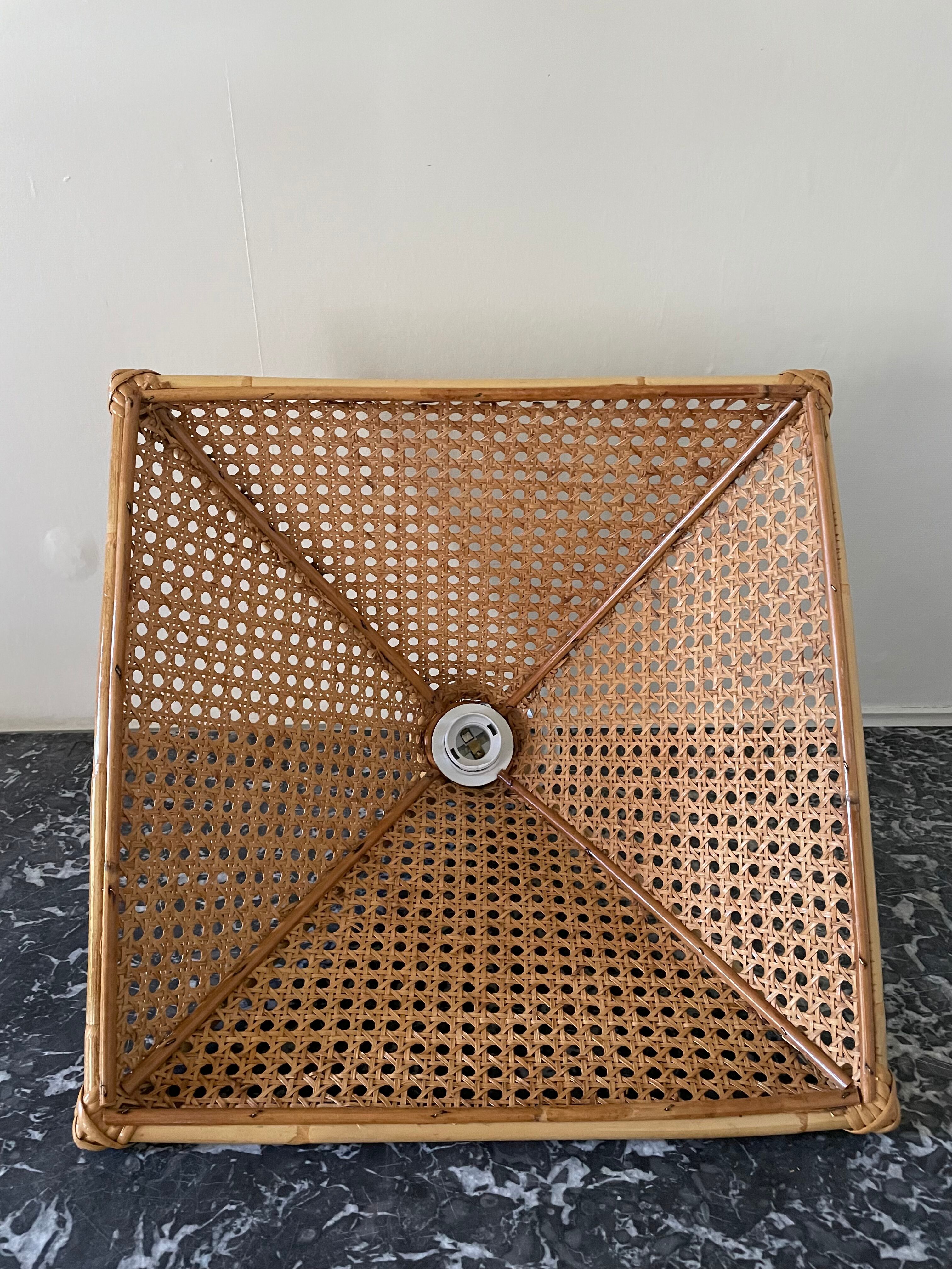 Canning and rattan suspension