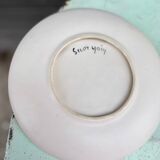 Vintage Vallauris ceramic dinnerware set. Fish design. 1960s