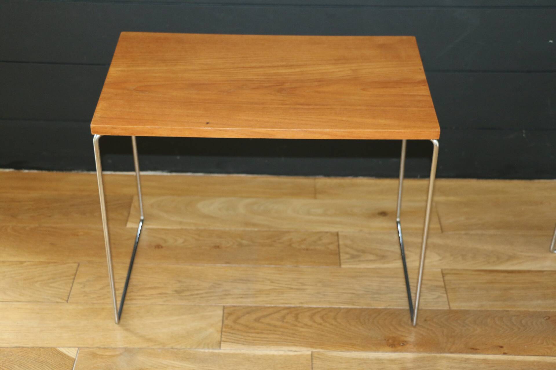 3 modernist nesting tables