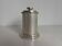 Vintage 1960 cigarette case silver and gold dispenser box - 15 x 10