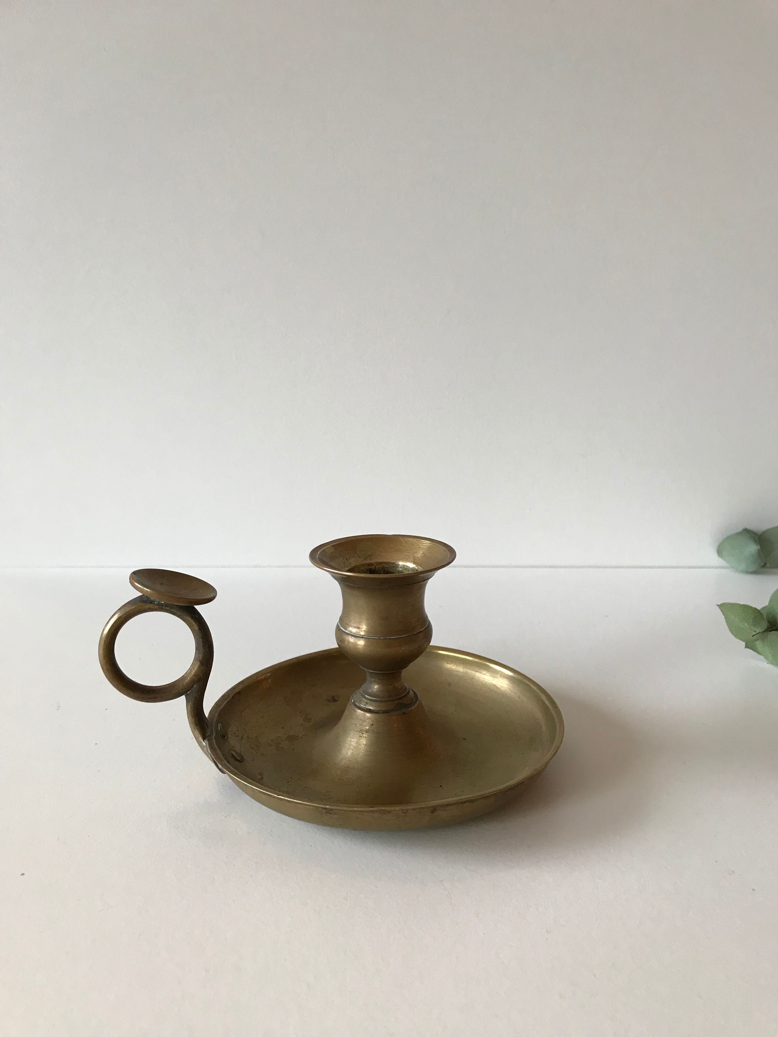 Brass candlestick