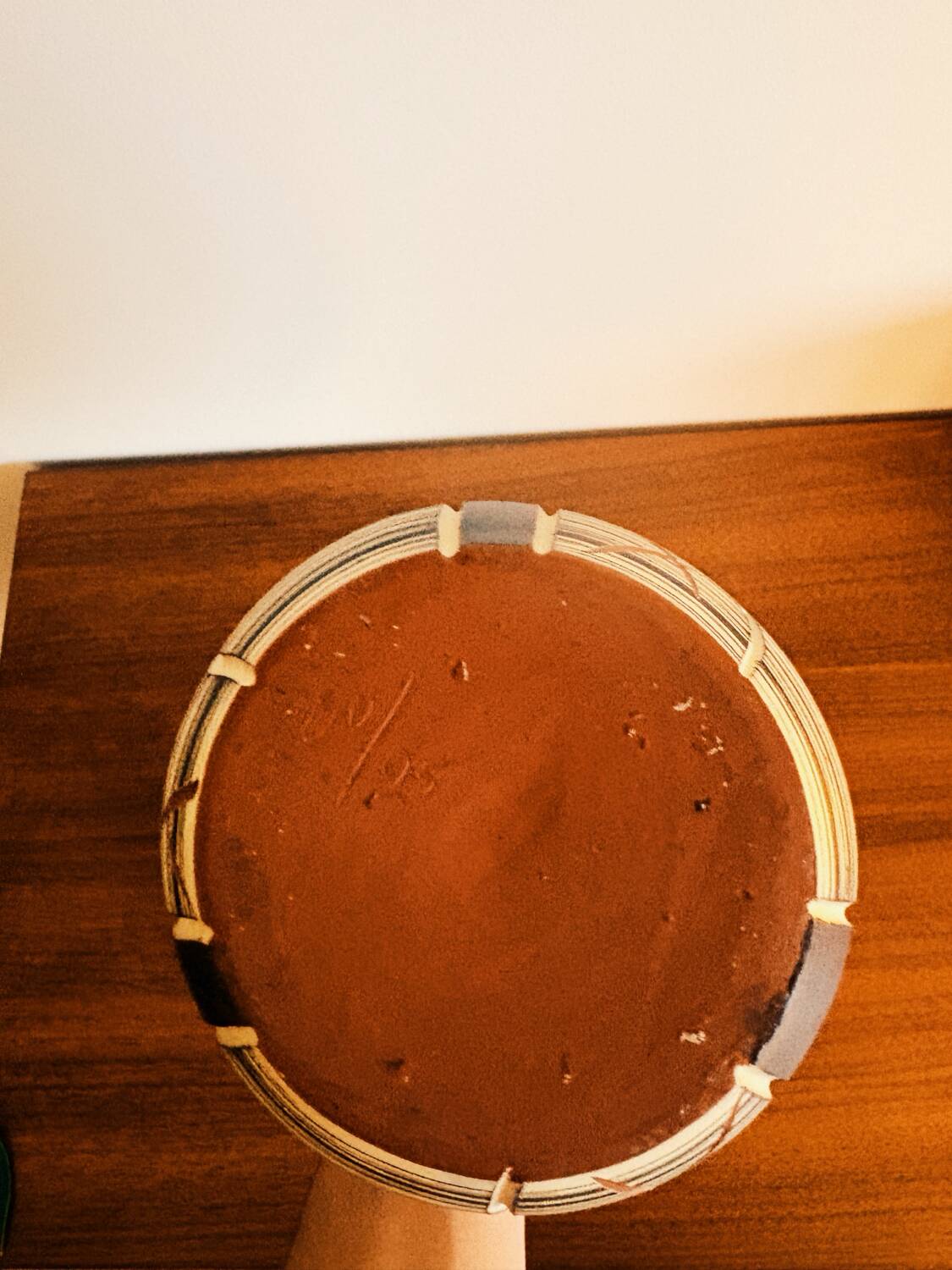 Vase en terre cuite allemande