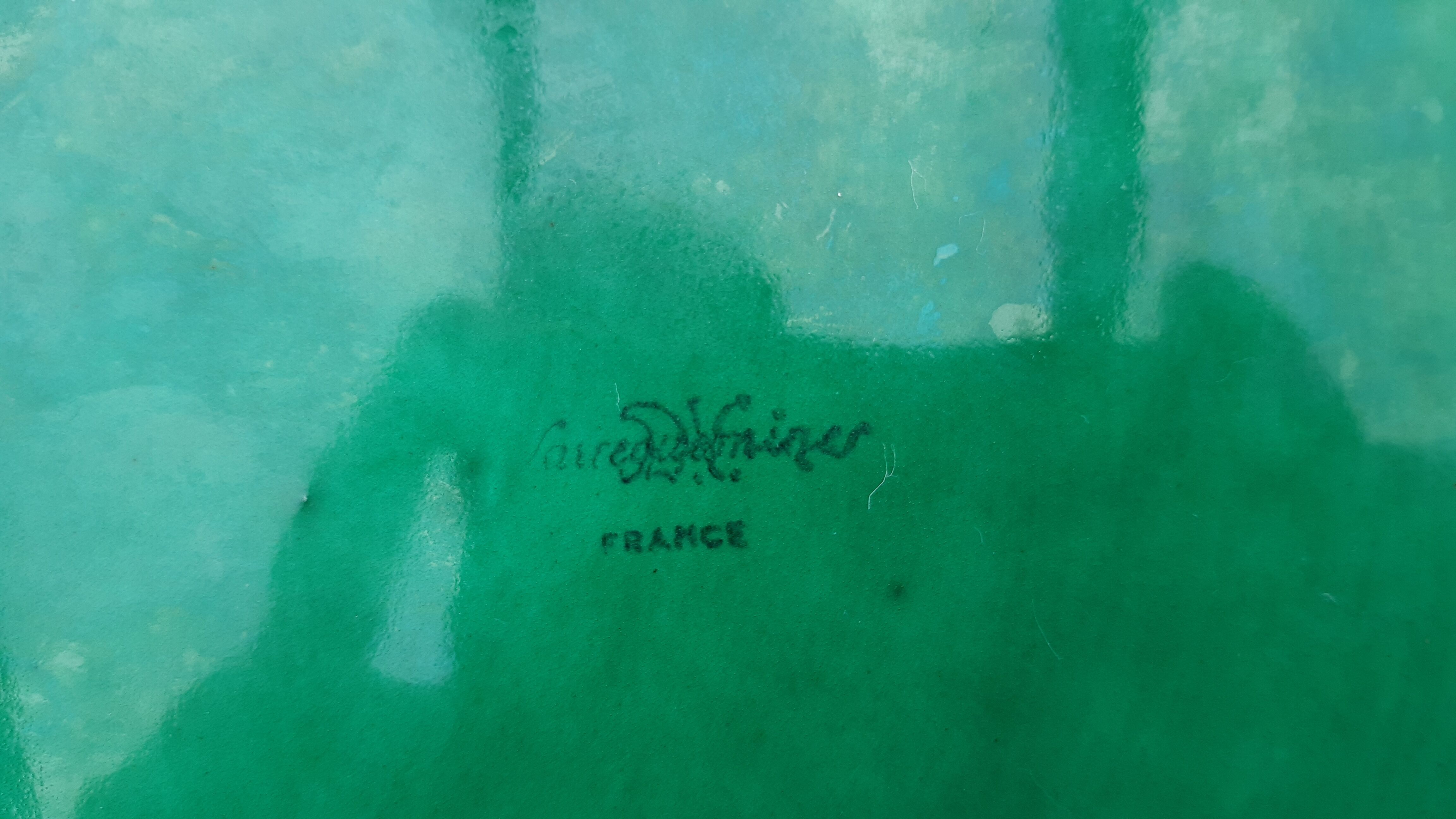 Cake dish in sarreguemines and Digoin slurry