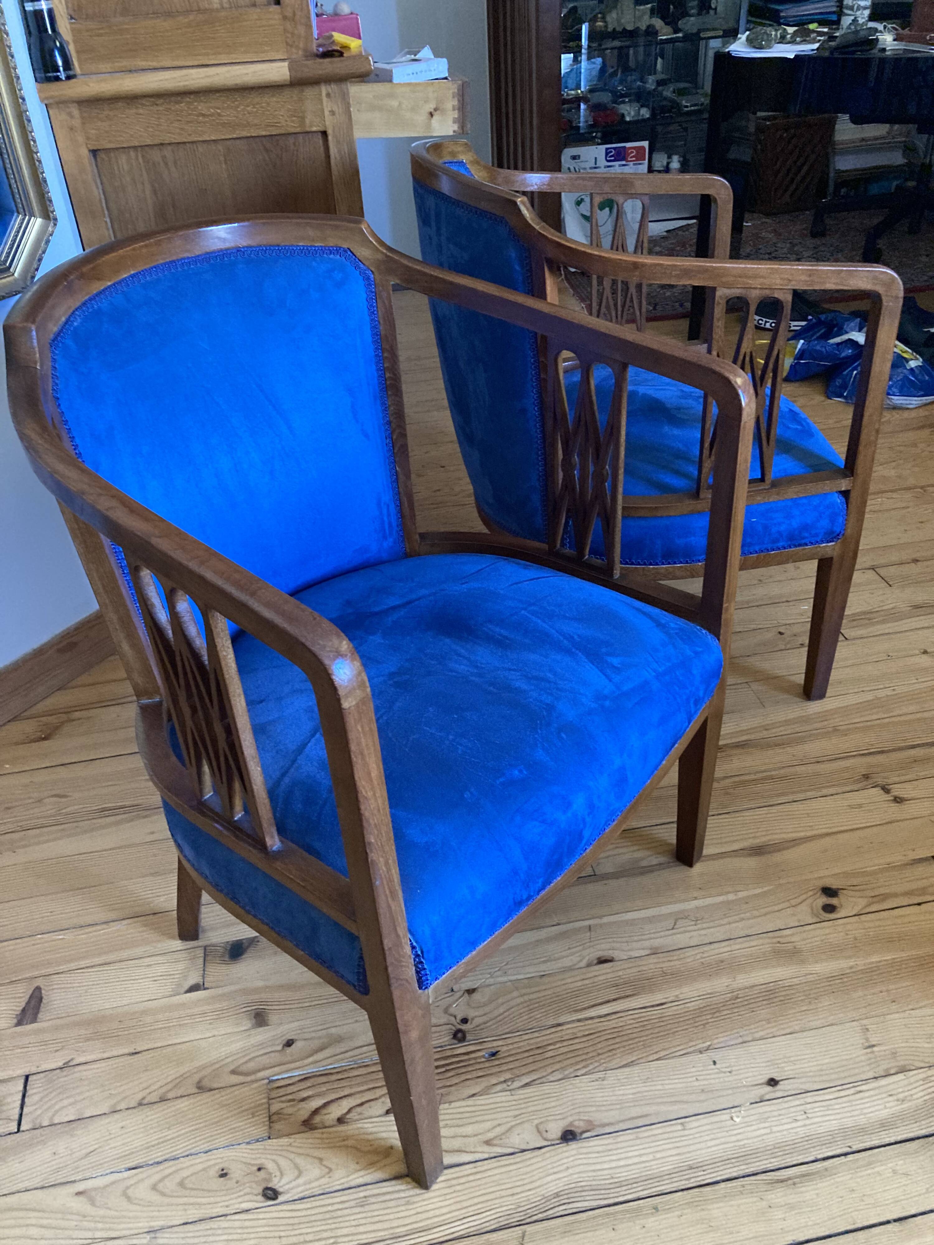 Pair of armchairs from the 1930s in excellent condition